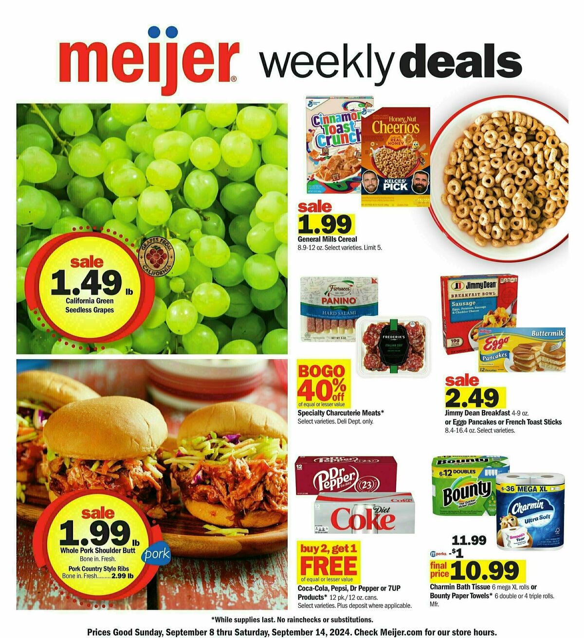 Meijer Weekly Ad from September 8