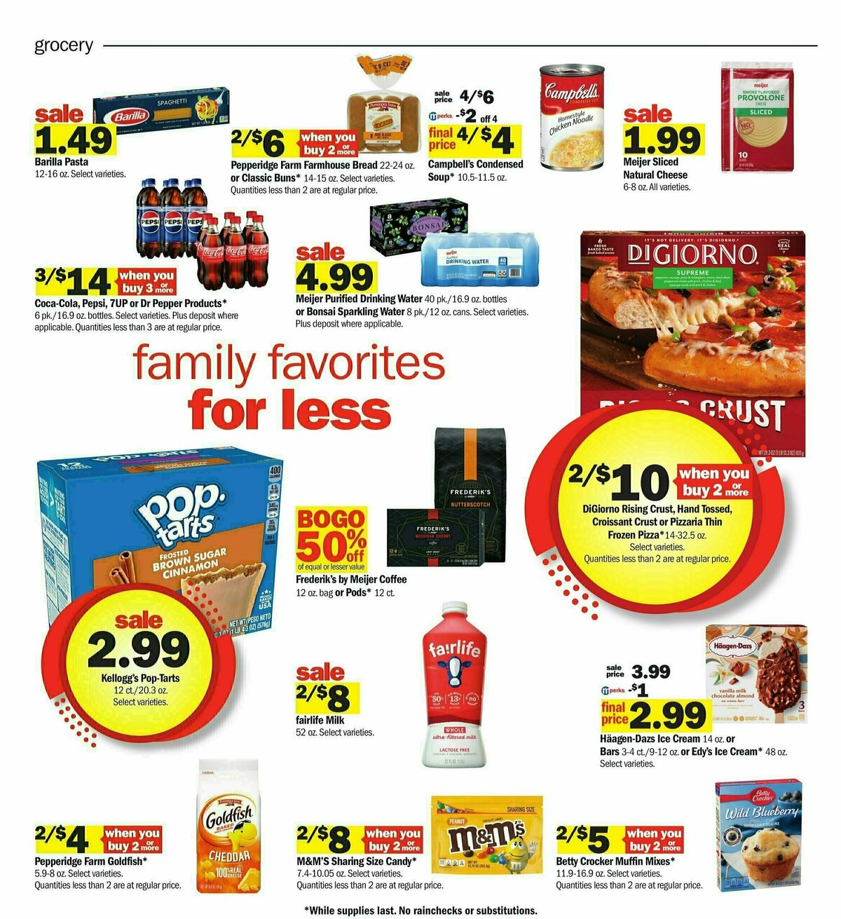 Meijer Weekly Ad from September 8