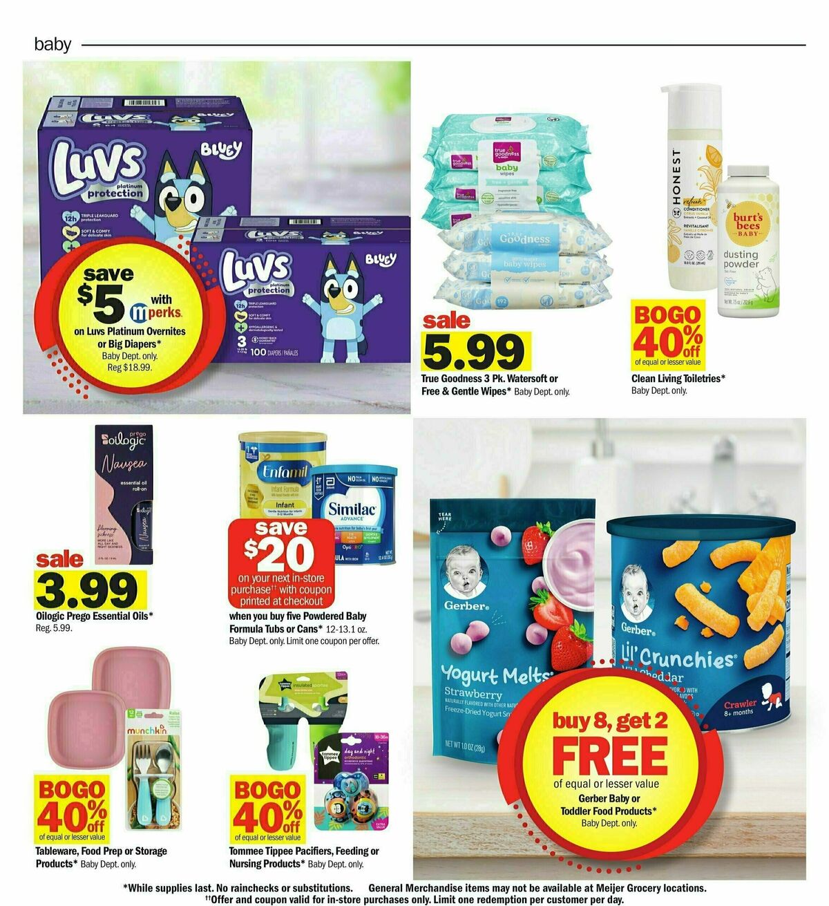 Meijer Weekly Ad from September 8