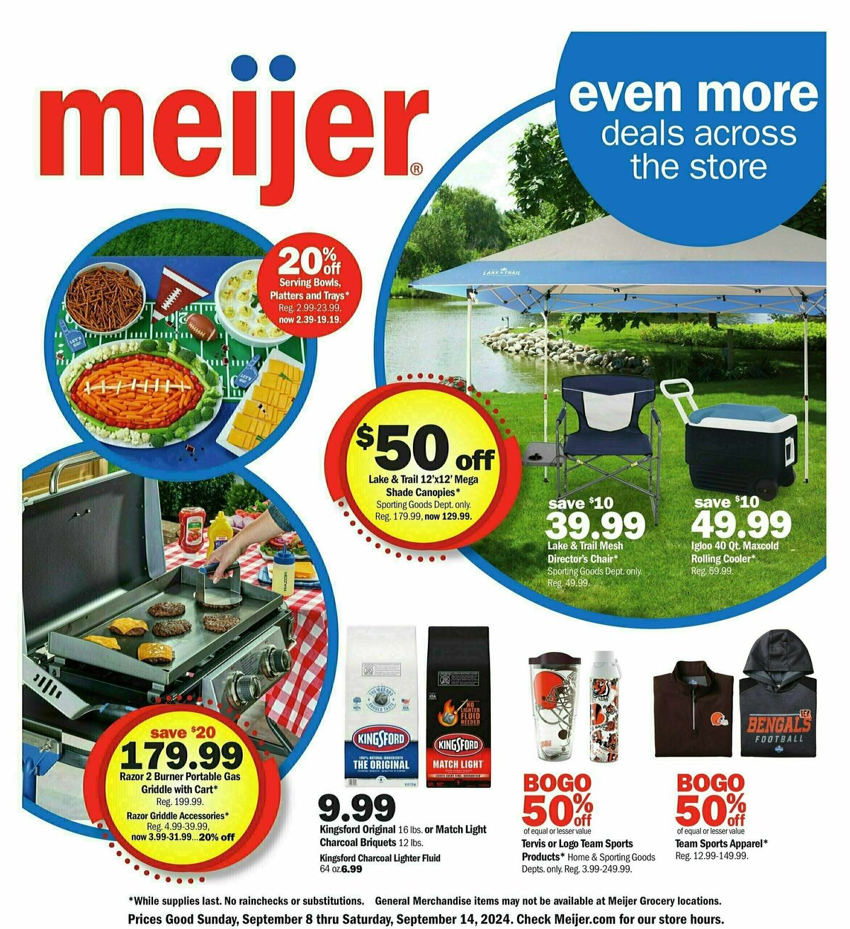 Meijer even more deals across the store Weekly Ad from September 8