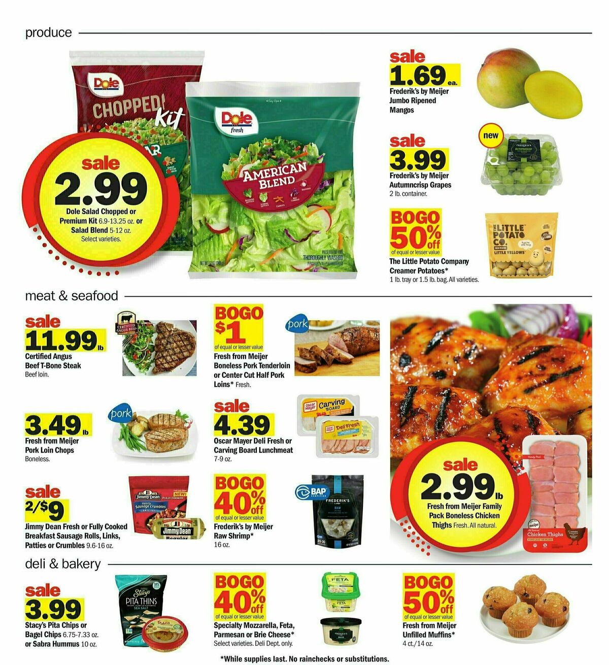 Meijer Weekly Ad from September 15