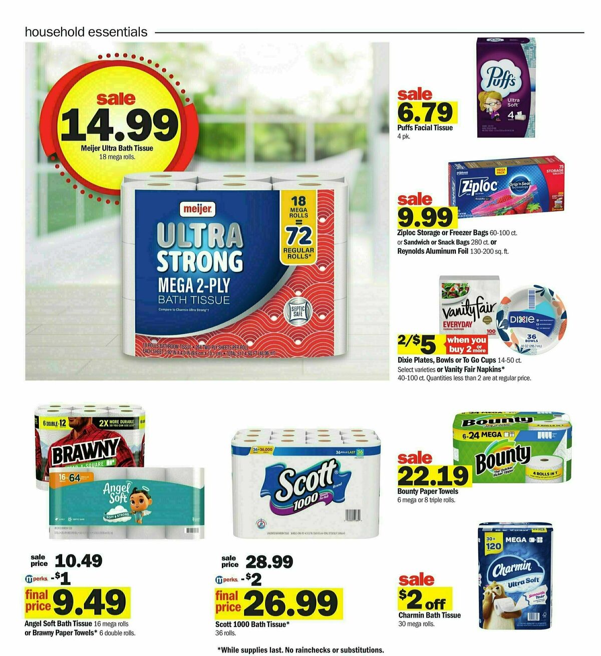 Meijer Weekly Ad from September 15