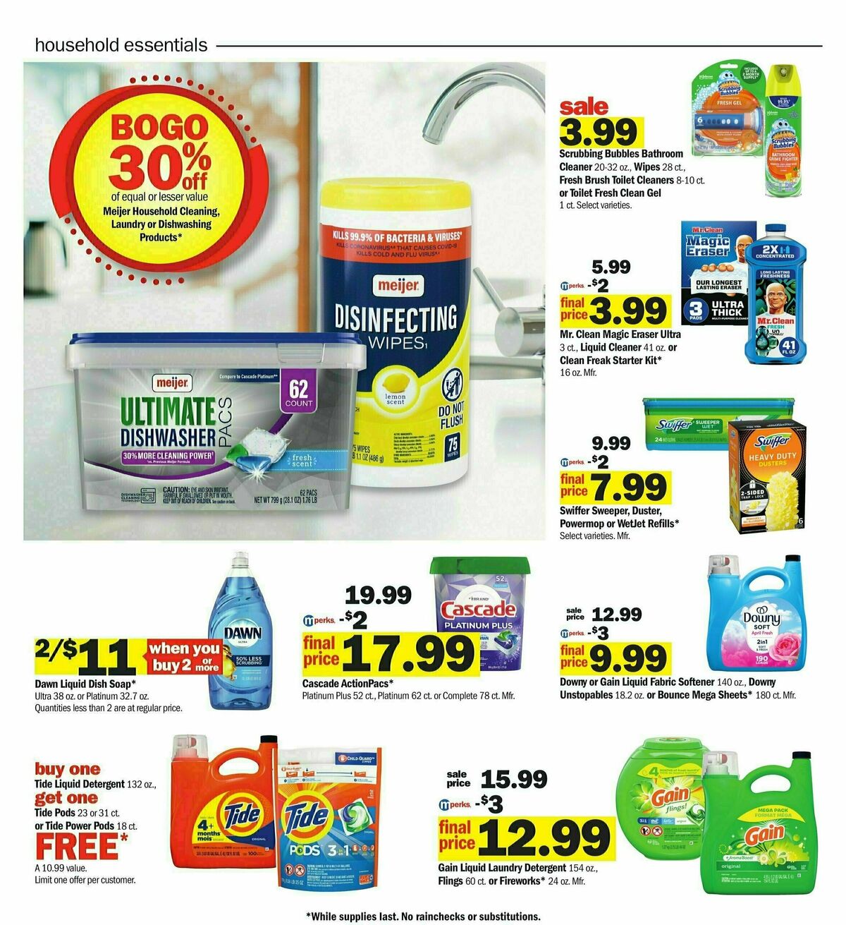 Meijer Weekly Ad from September 15