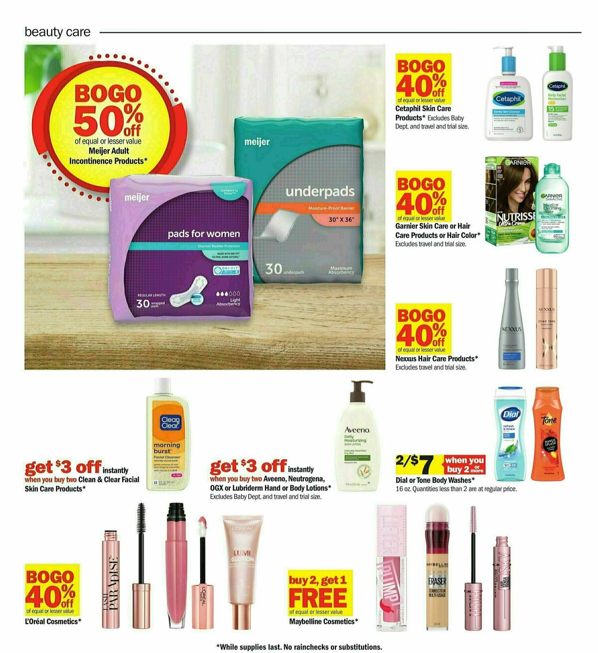 Meijer Weekly Ad from September 15