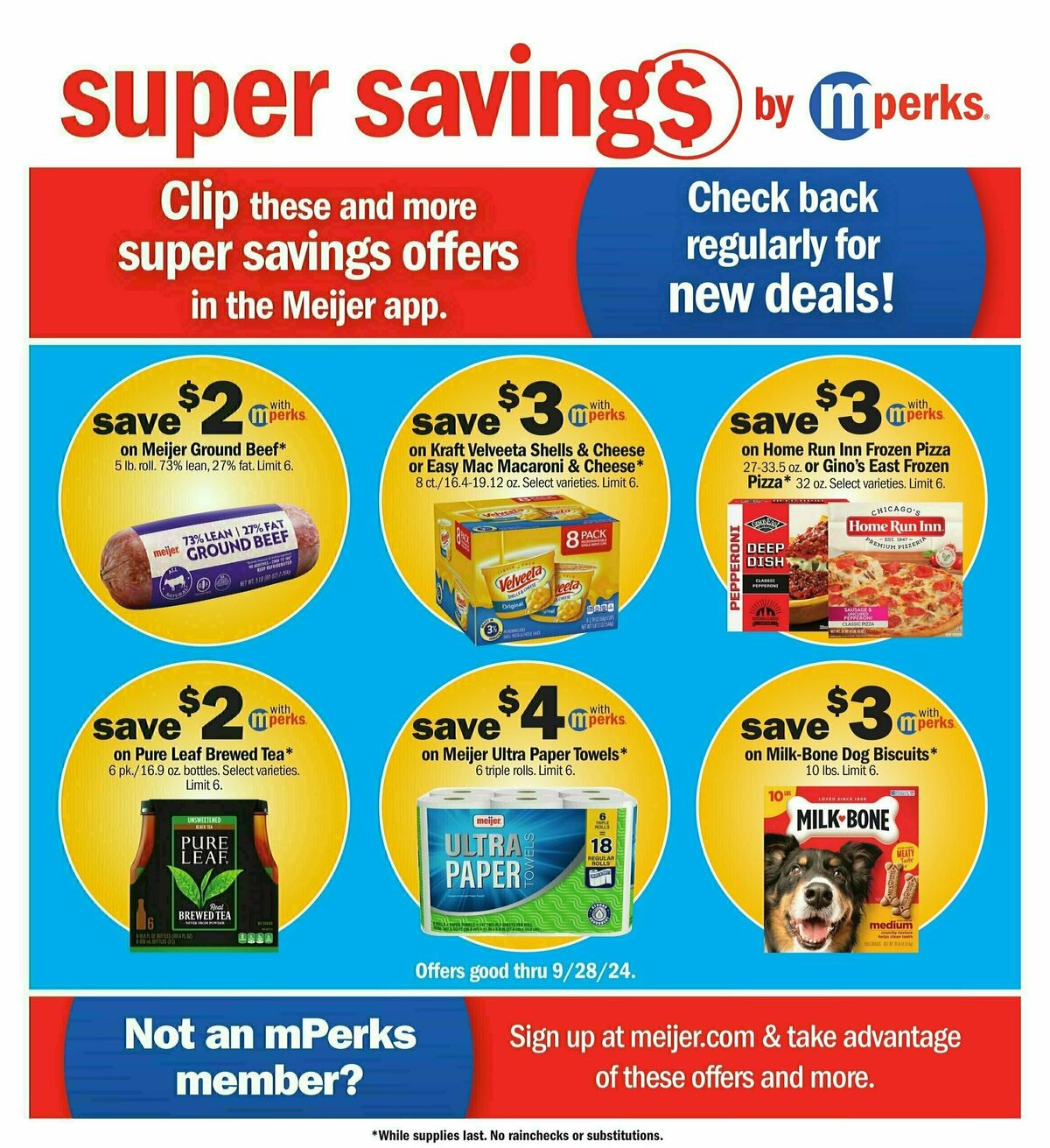 Meijer Weekly Ad from September 15