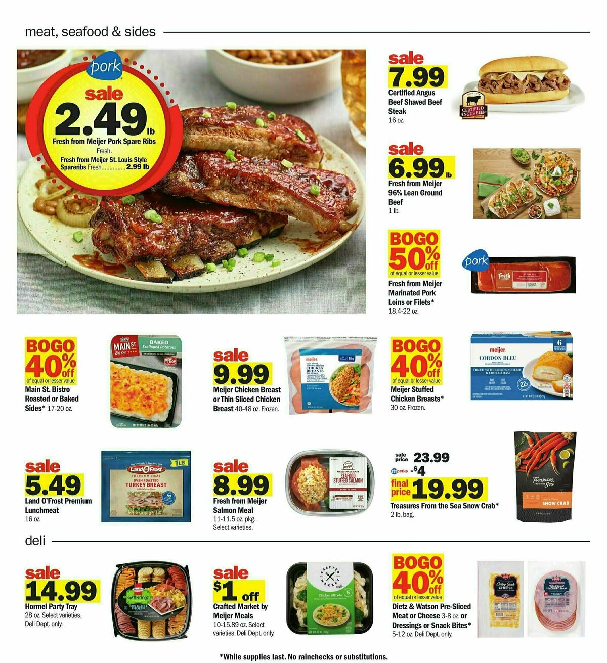 Meijer Weekly Ad from September 15