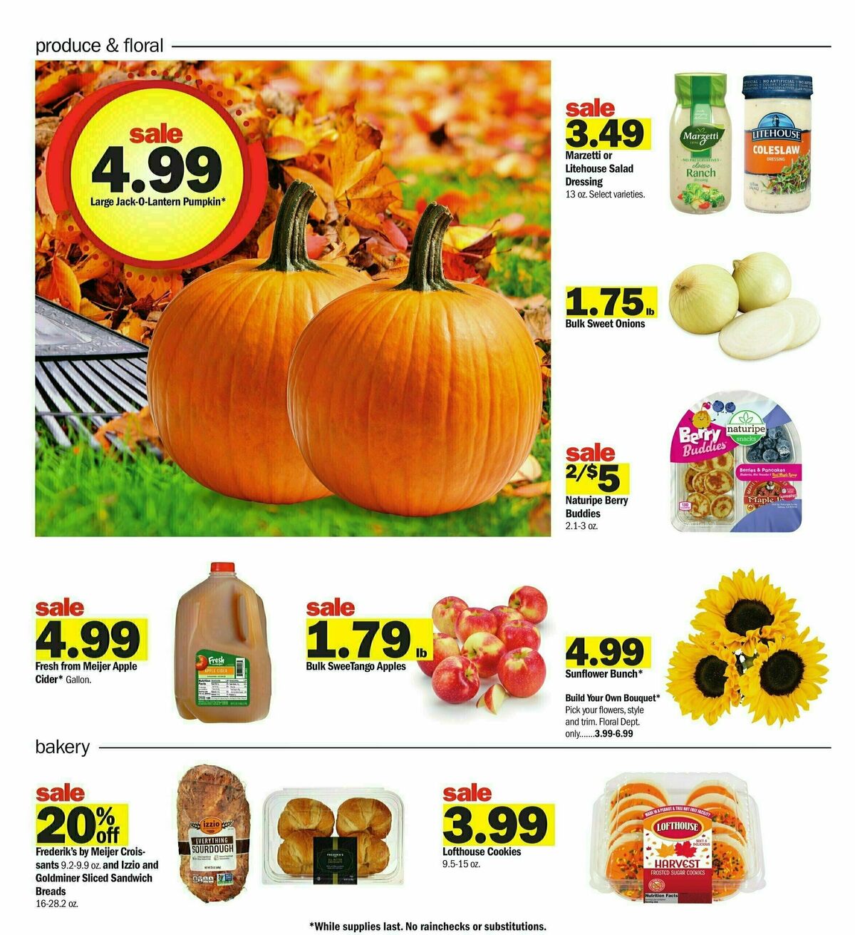 Meijer Weekly Ad from September 15