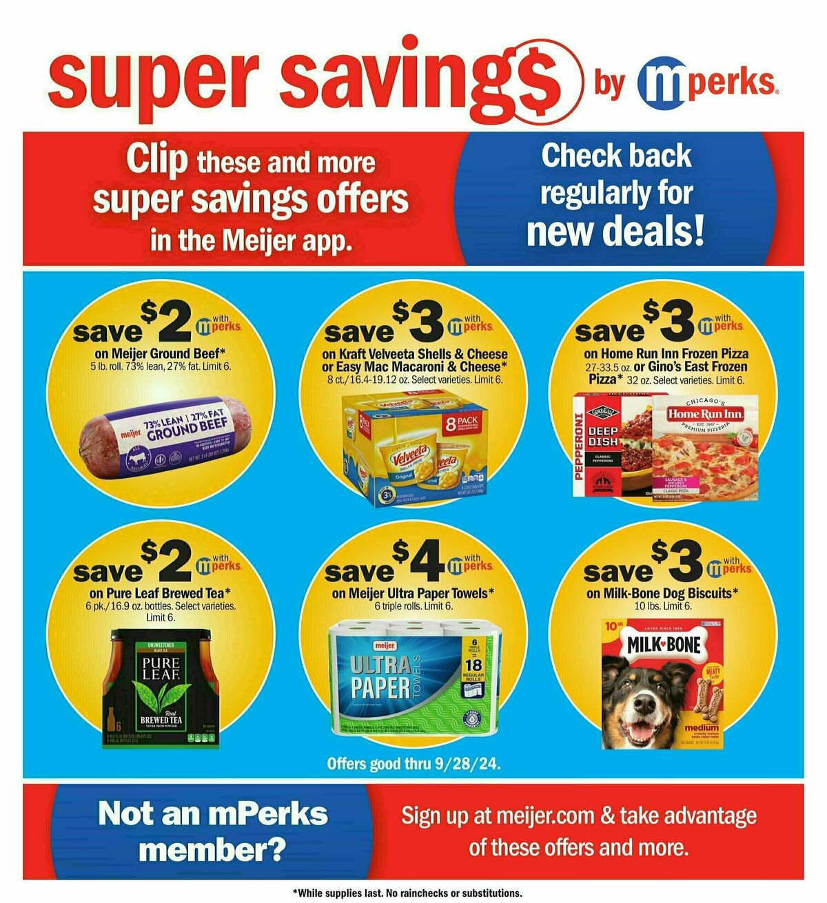 Meijer Weekly Ad from September 22