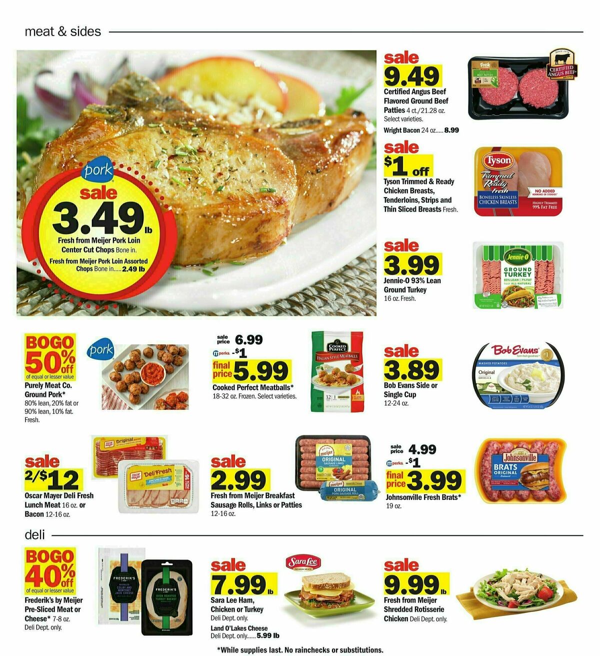 Meijer Weekly Ad from September 22