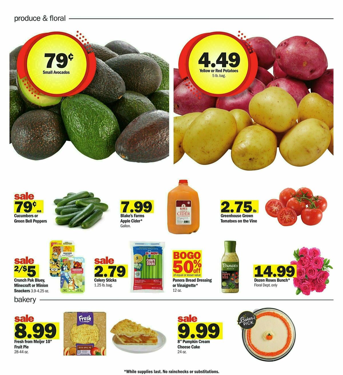 Meijer Weekly Ad from September 22