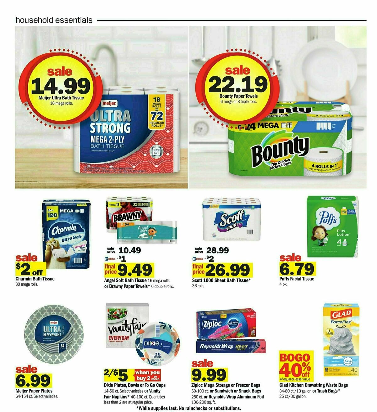 Meijer Weekly Ad from September 22