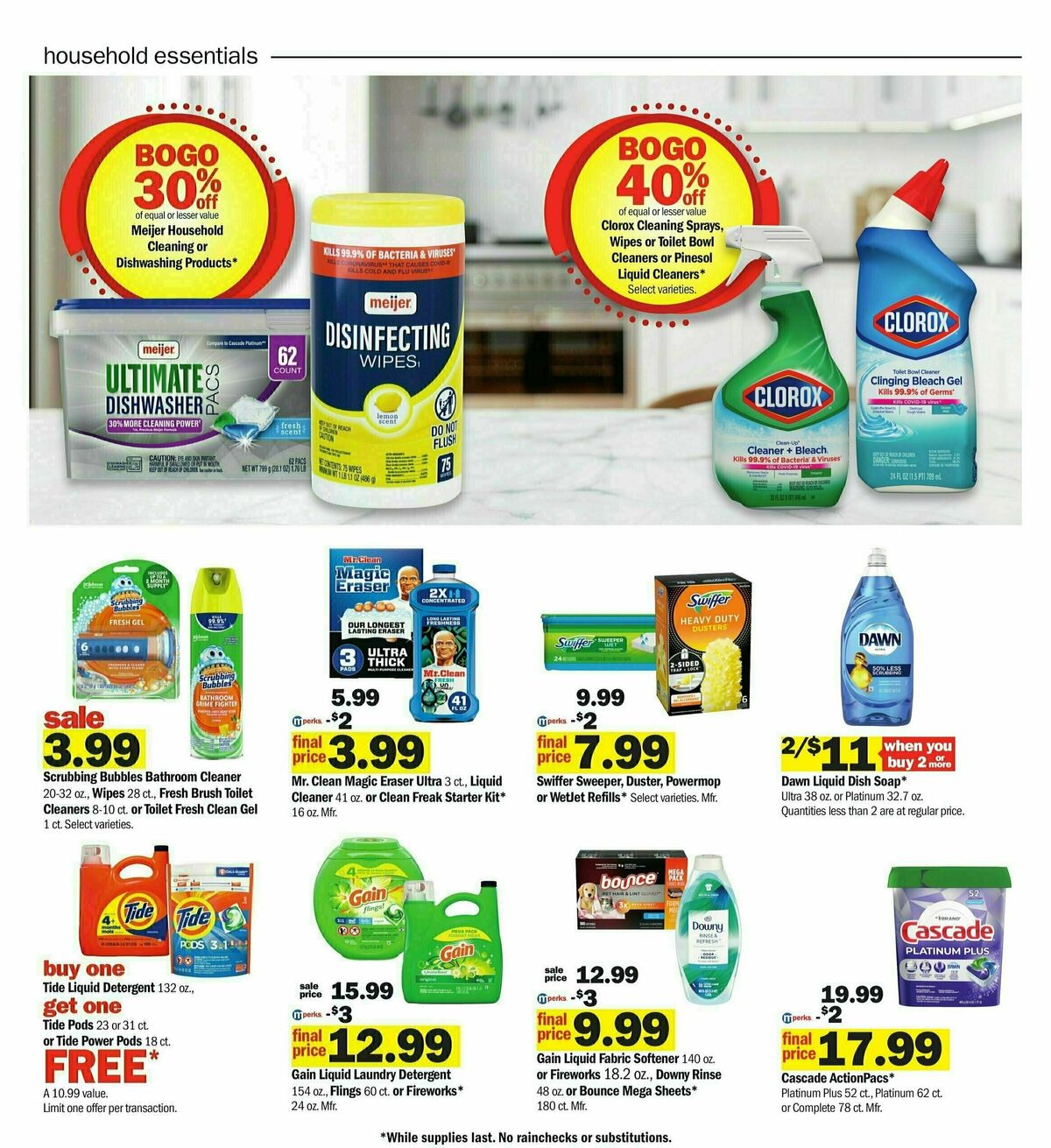 Meijer Weekly Ad from September 22