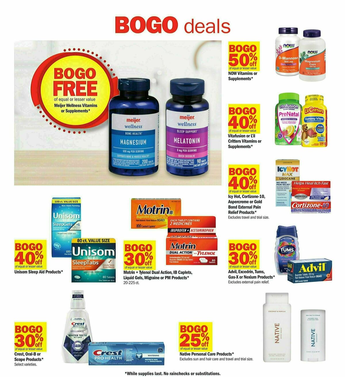 Meijer Weekly Ad from September 22