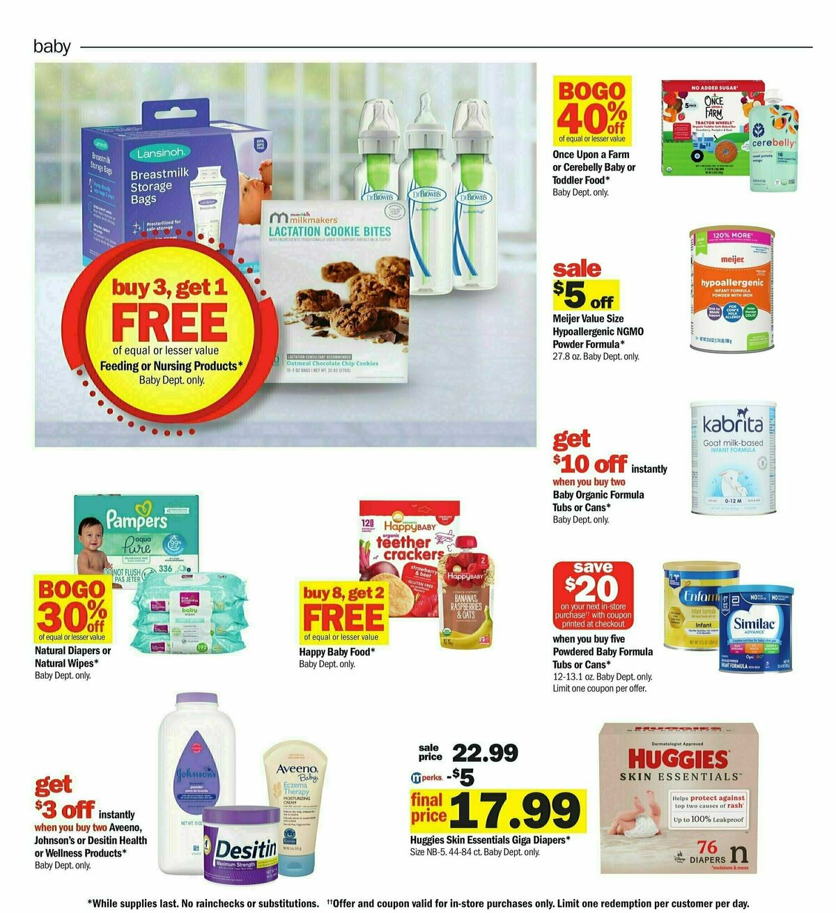 Meijer Weekly Ad from September 22