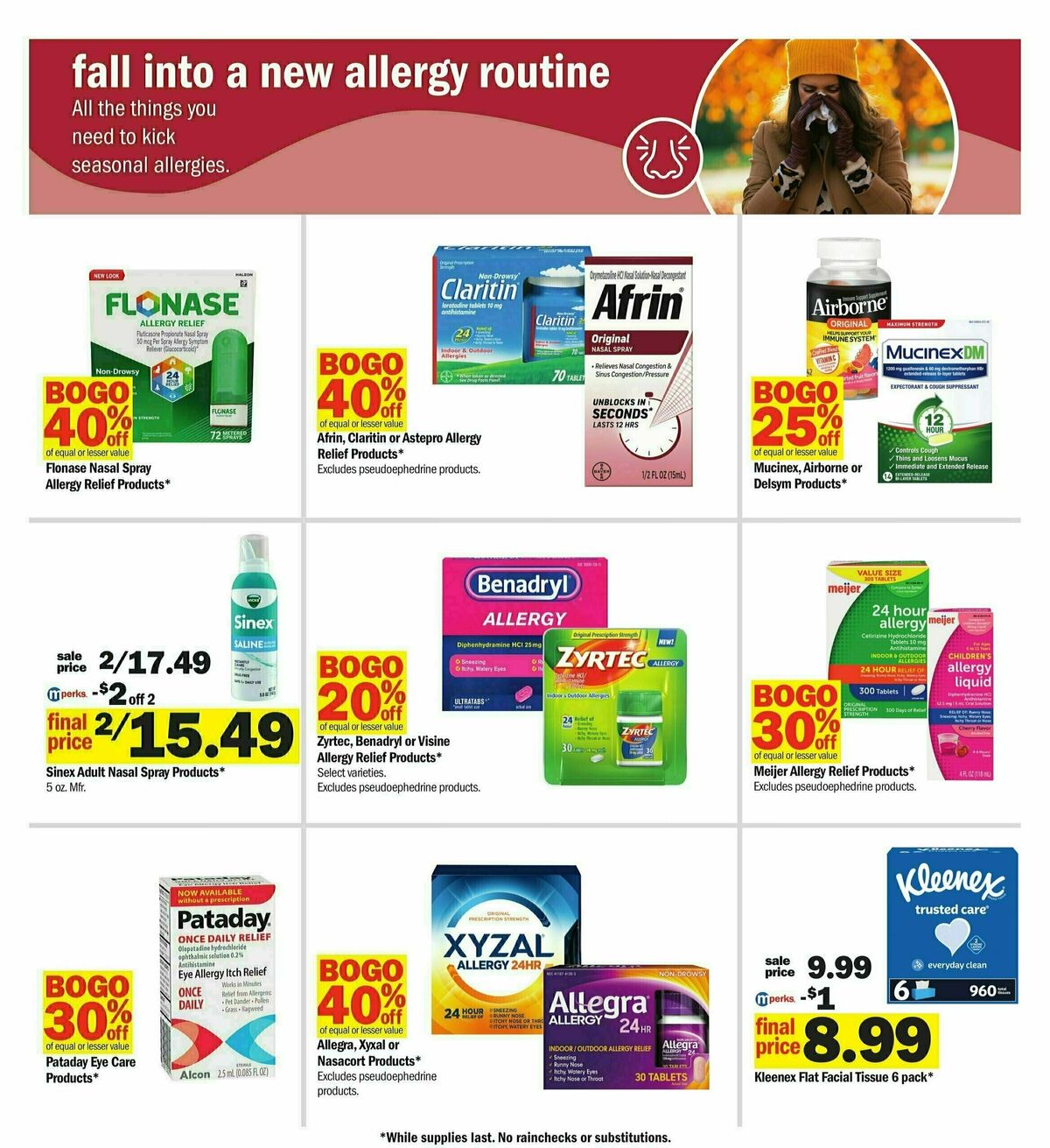 Meijer Weekly Ad from September 22