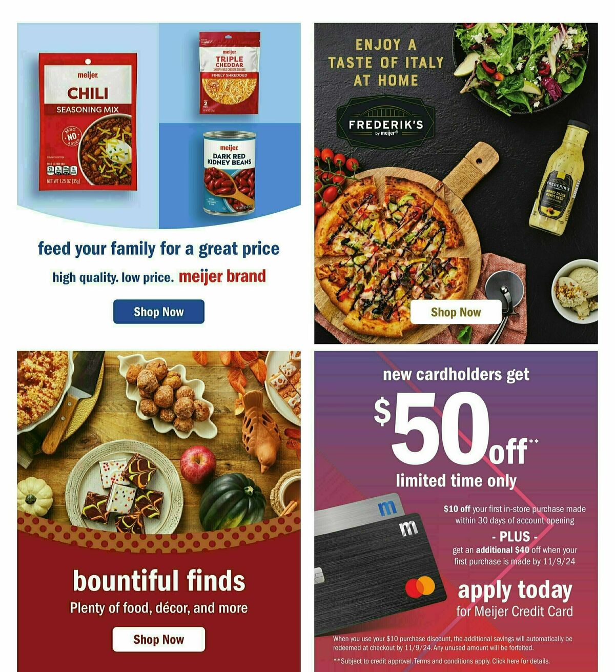 Meijer Weekly Ad from September 22