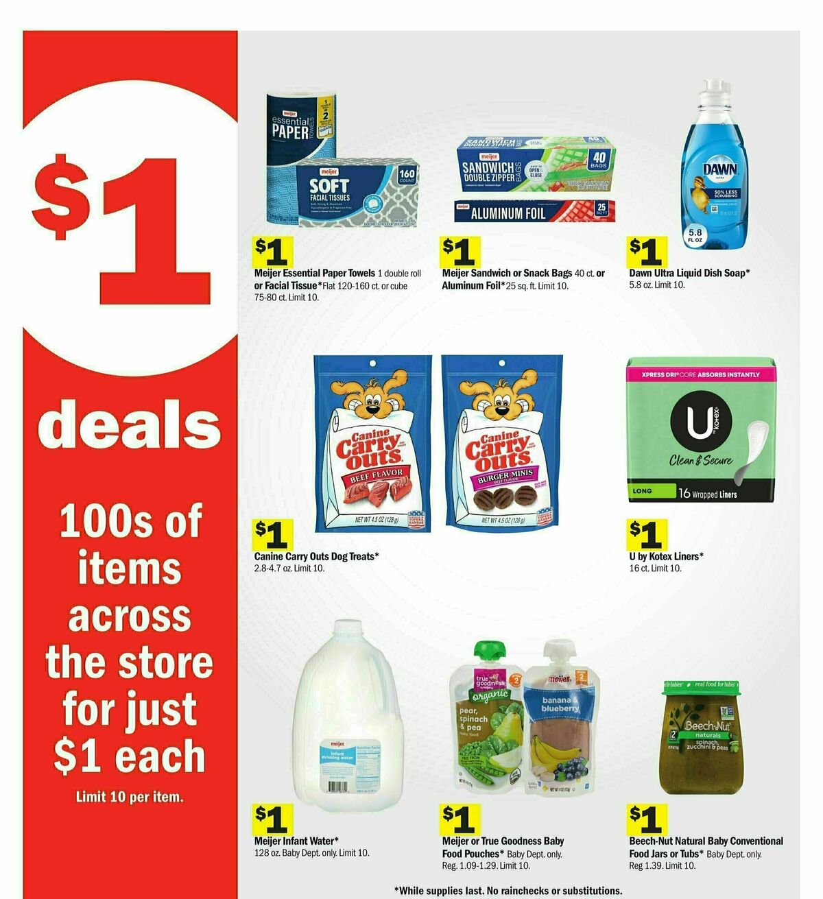 Meijer Weekly Ad from September 22