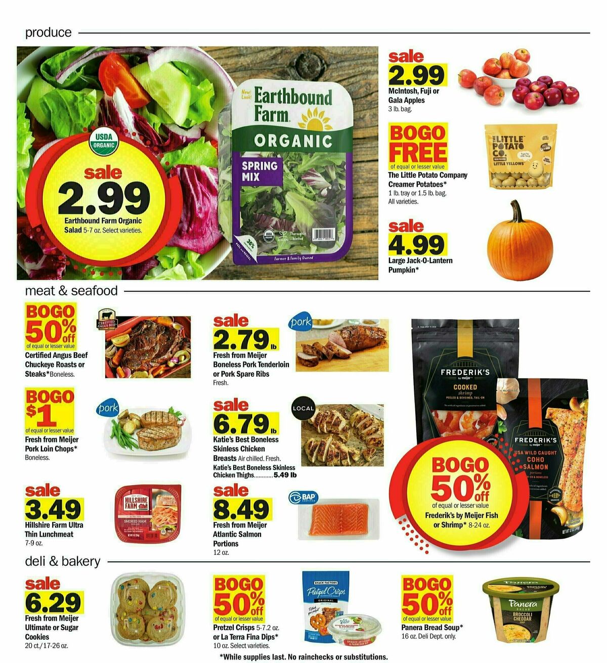 Meijer Weekly Ad from September 29