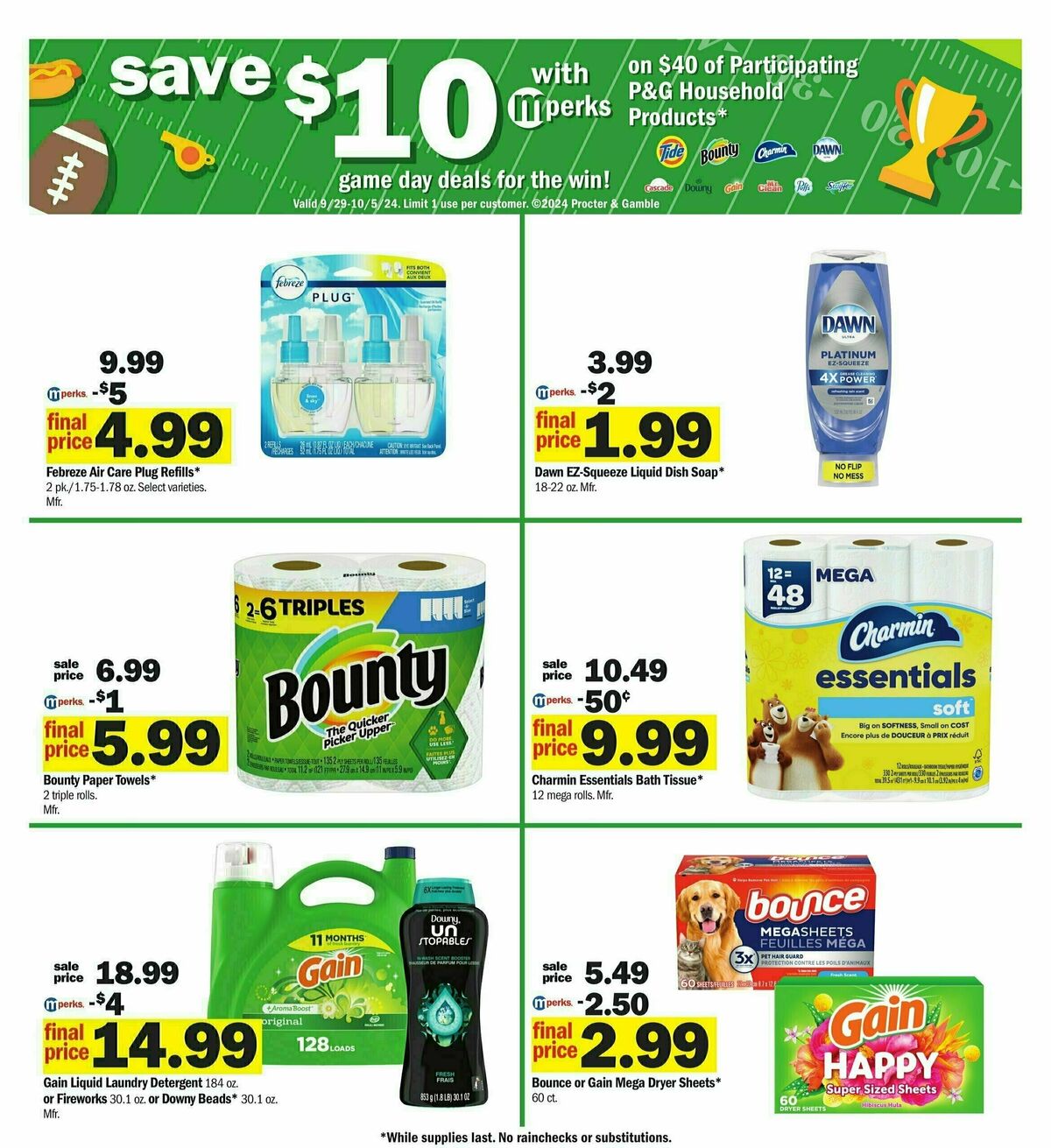 Meijer Weekly Ad from September 29