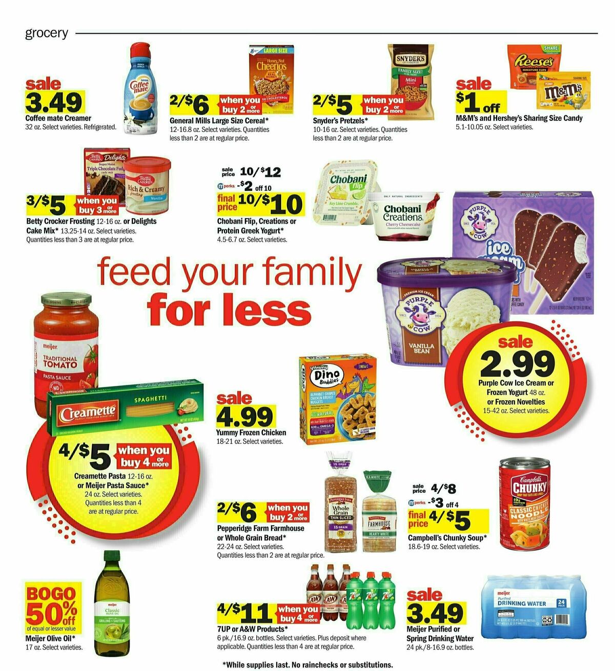 Meijer Weekly Ad from September 29