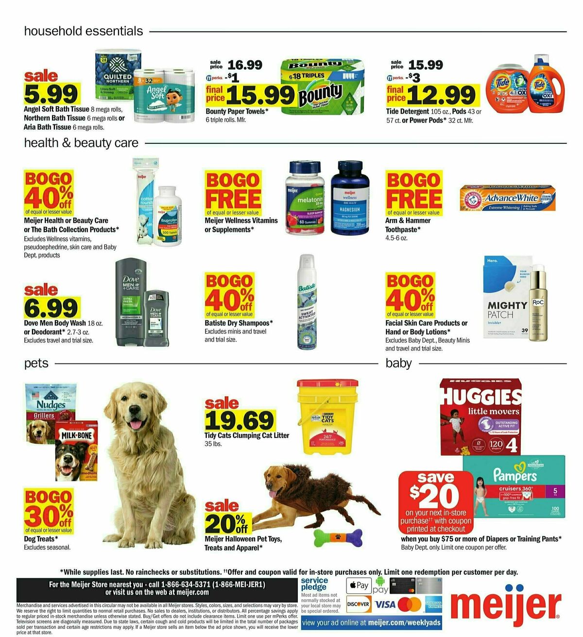 Meijer Weekly Ad from September 29