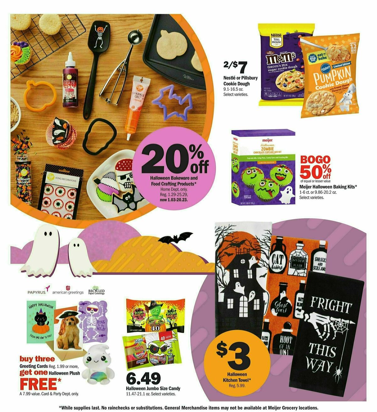 Meijer Great prices on a spooky space Weekly Ad from September 29