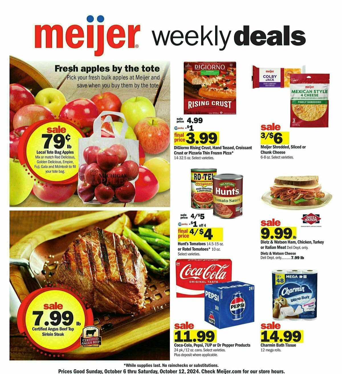 Meijer Weekly Ad from October 6