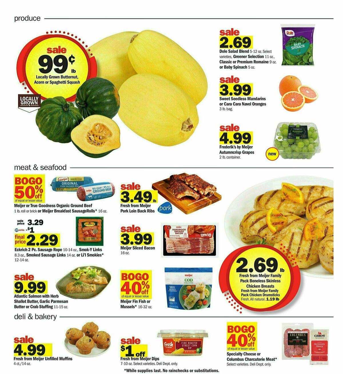 Meijer Weekly Ad from October 6