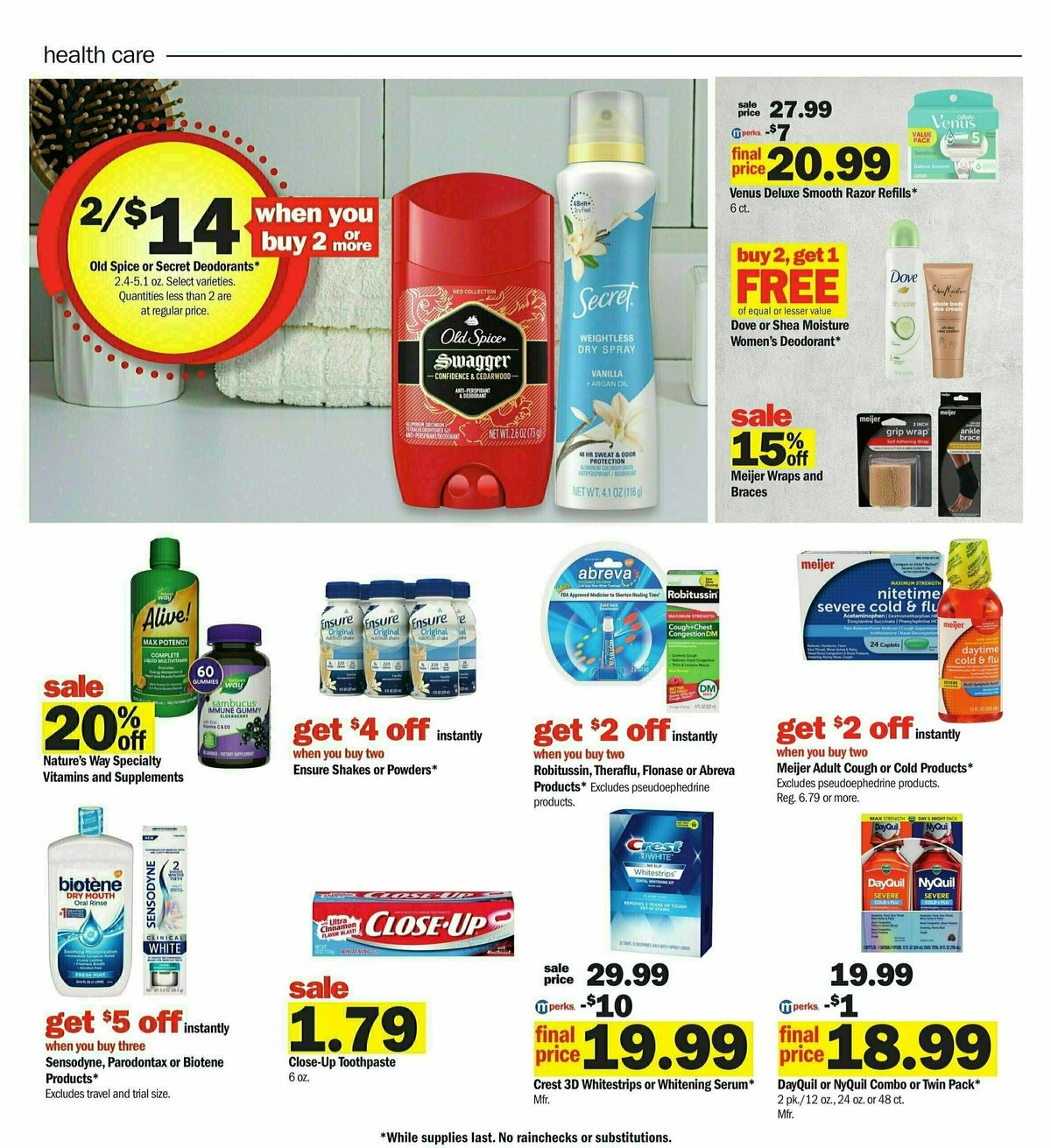 Meijer Weekly Ad from October 6