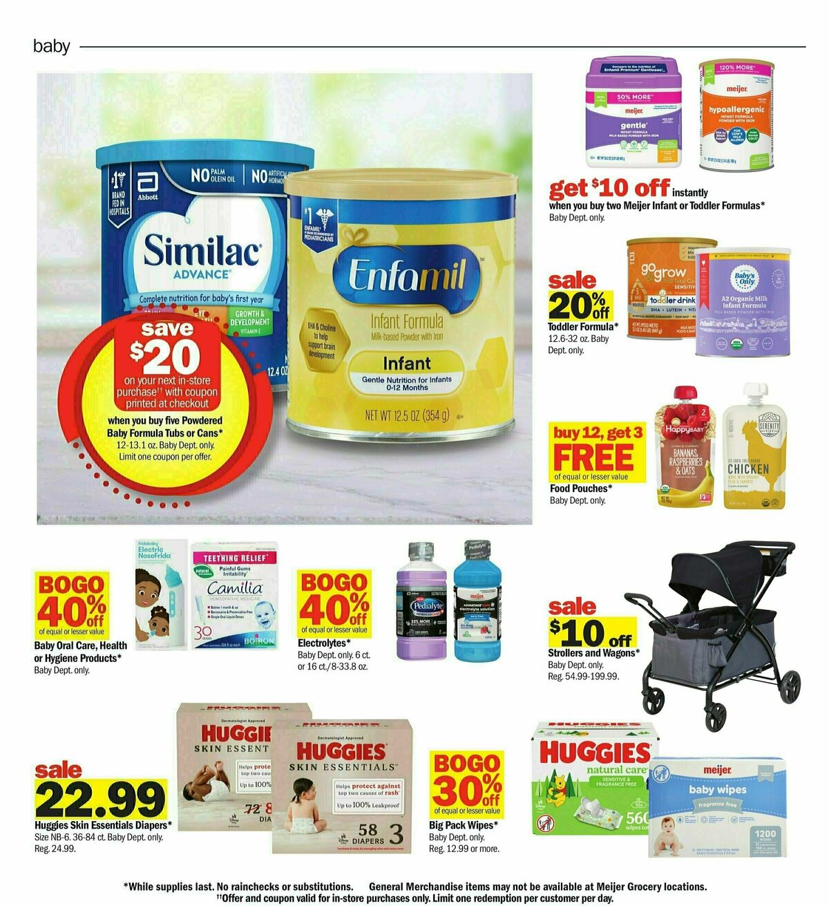 Meijer Weekly Ad from October 6