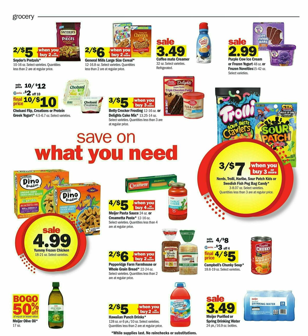 Meijer Weekly Ad from October 6