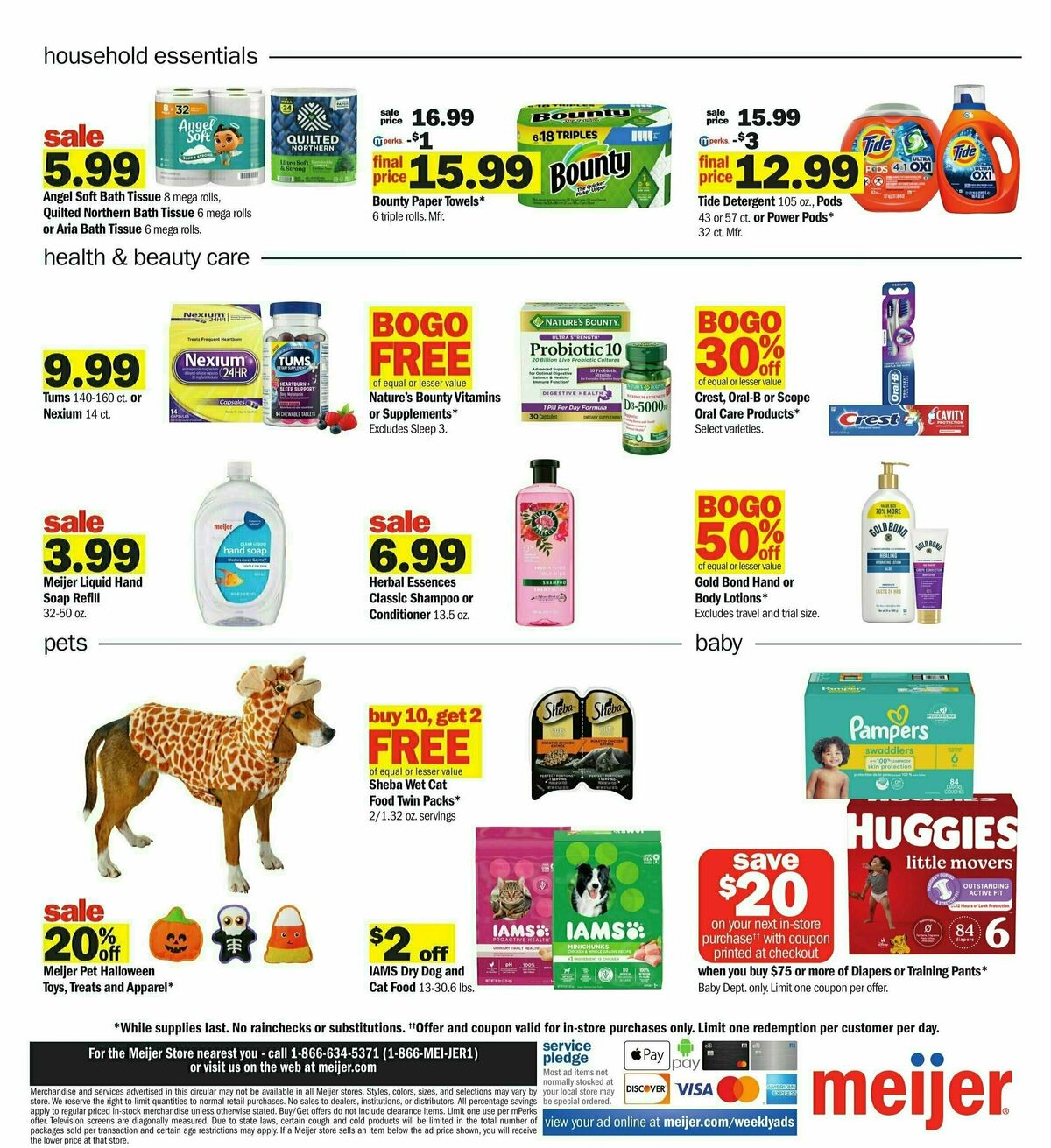 Meijer Weekly Ad from October 6