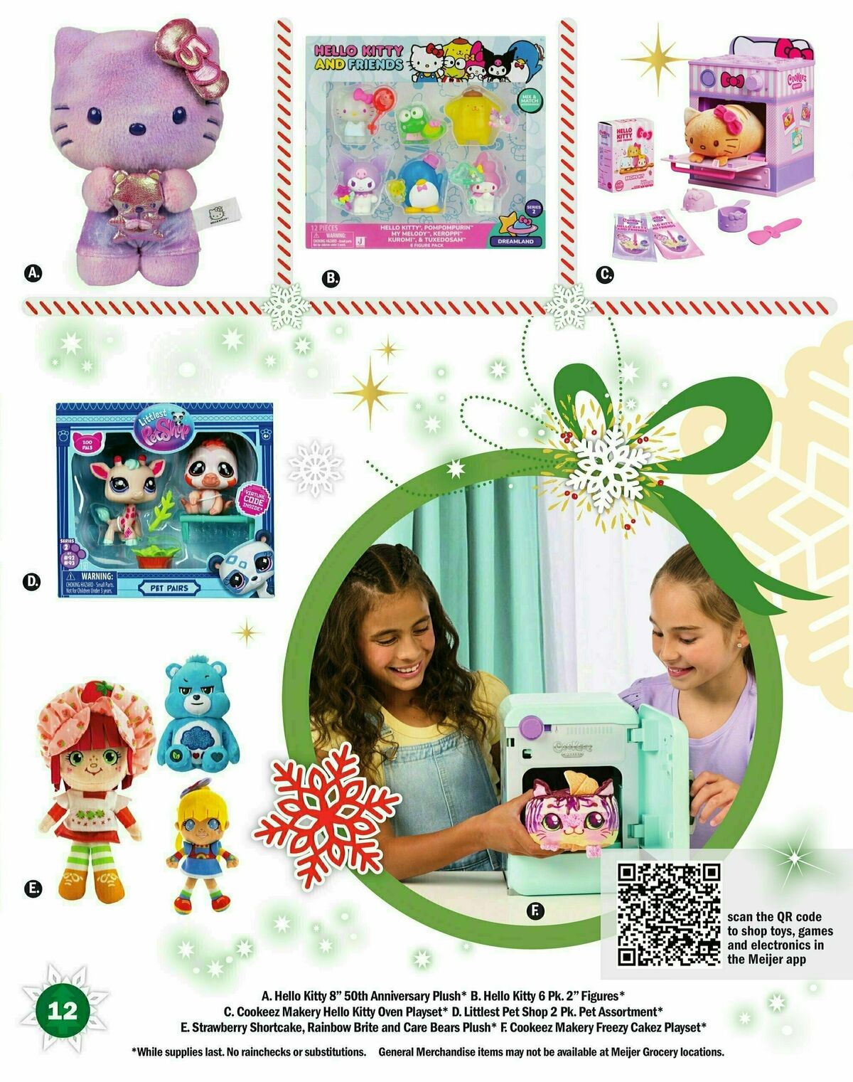 Meijer Holiday Gift Guide Weekly Ad from October 6