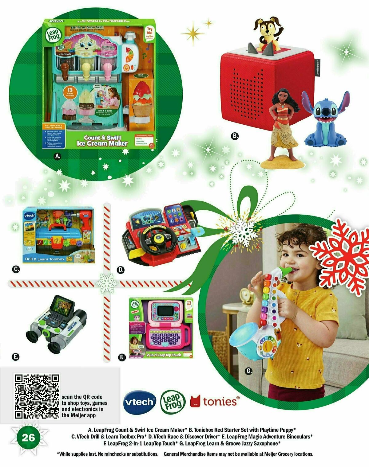 Meijer Holiday Gift Guide Weekly Ad from October 6