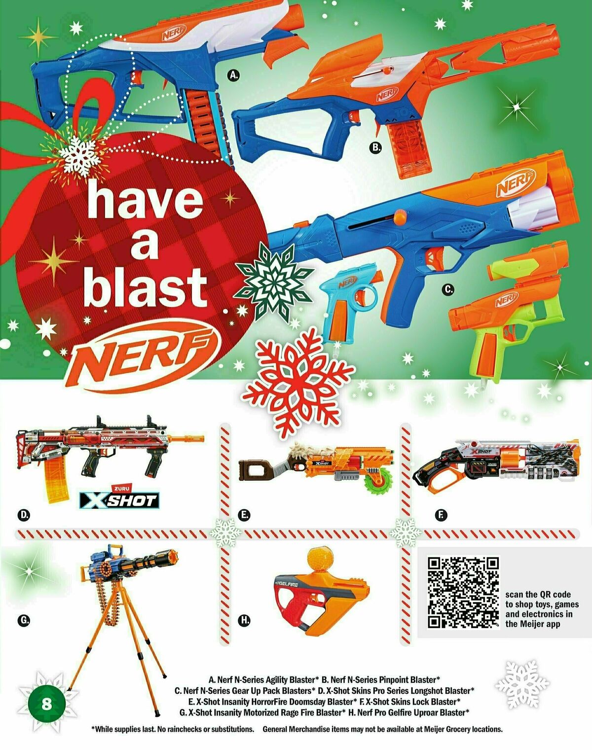 Meijer Holiday Gift Guide Weekly Ad from October 6