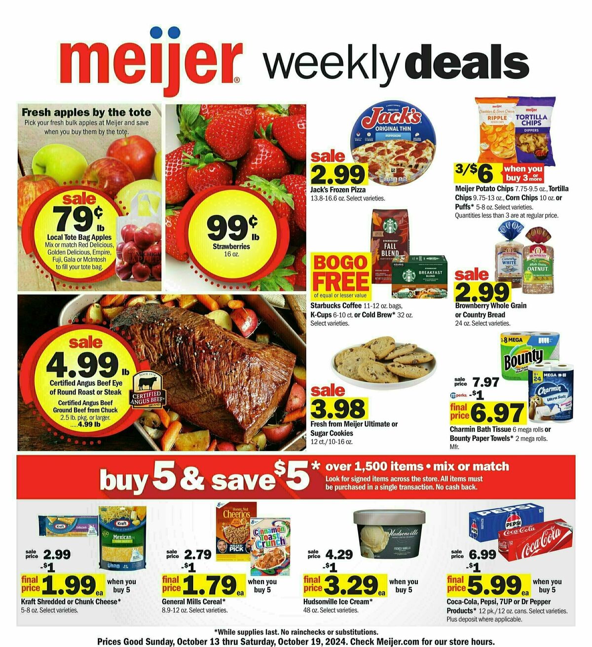 Meijer Weekly Ad from October 13