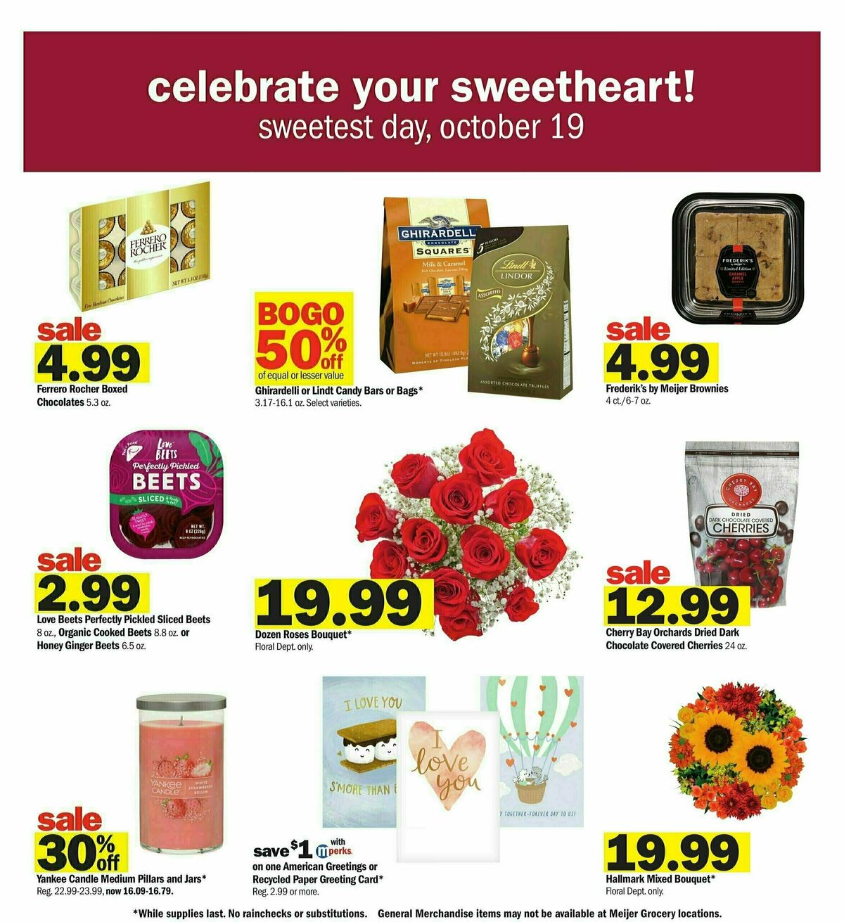 Meijer Weekly Ad from October 13