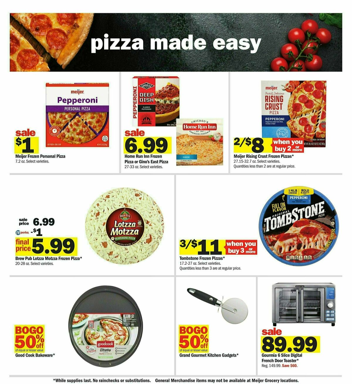 Meijer Weekly Ad from October 13