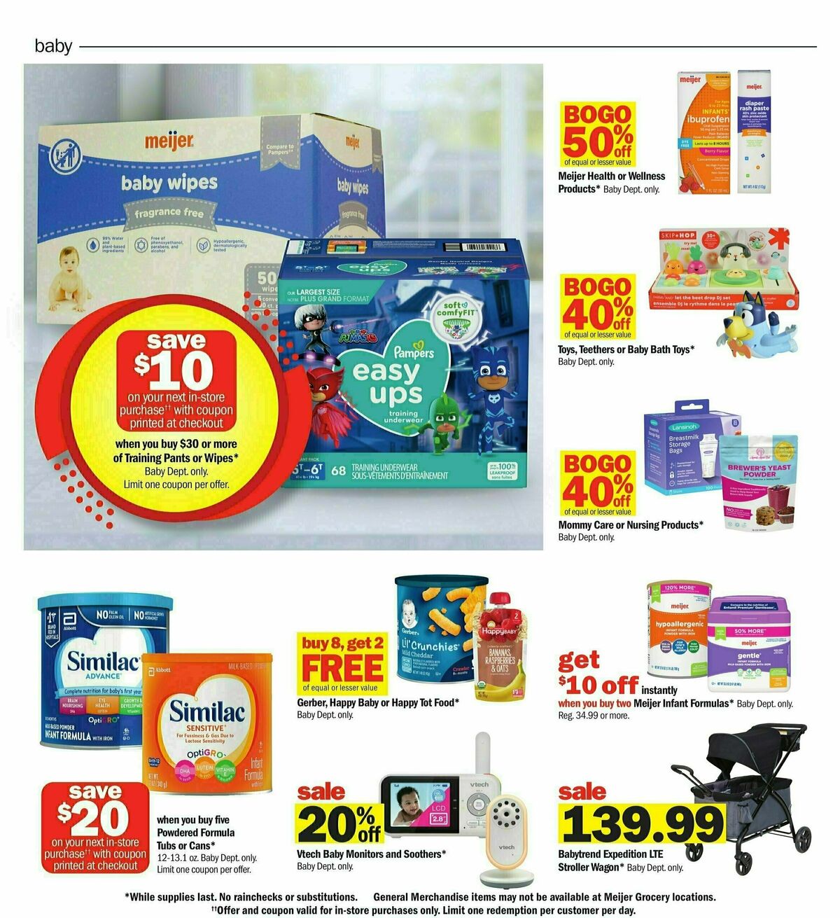 Meijer Weekly Ad from October 13