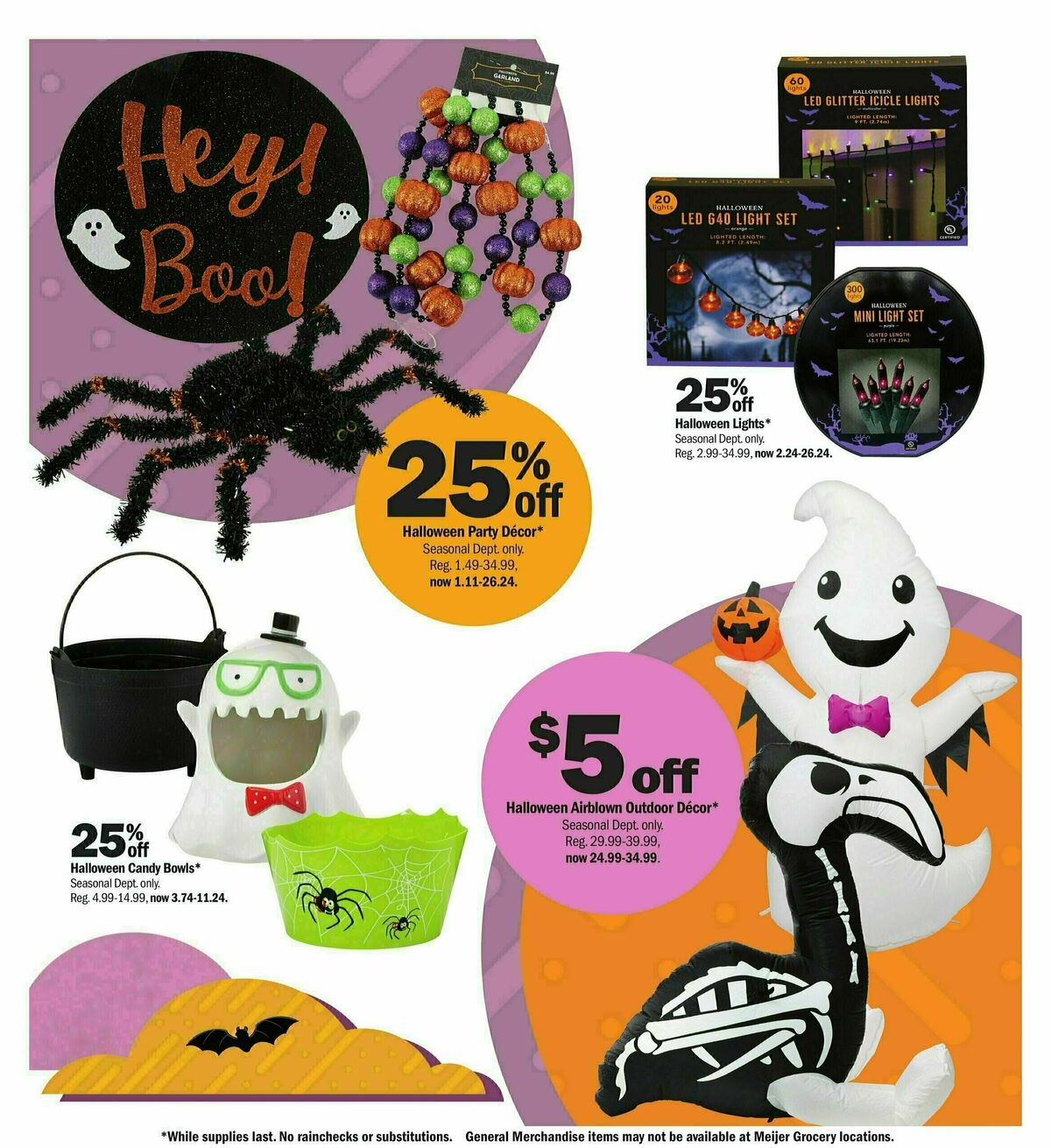 Meijer Share the scare this Halloween season Weekly Ad from October 13