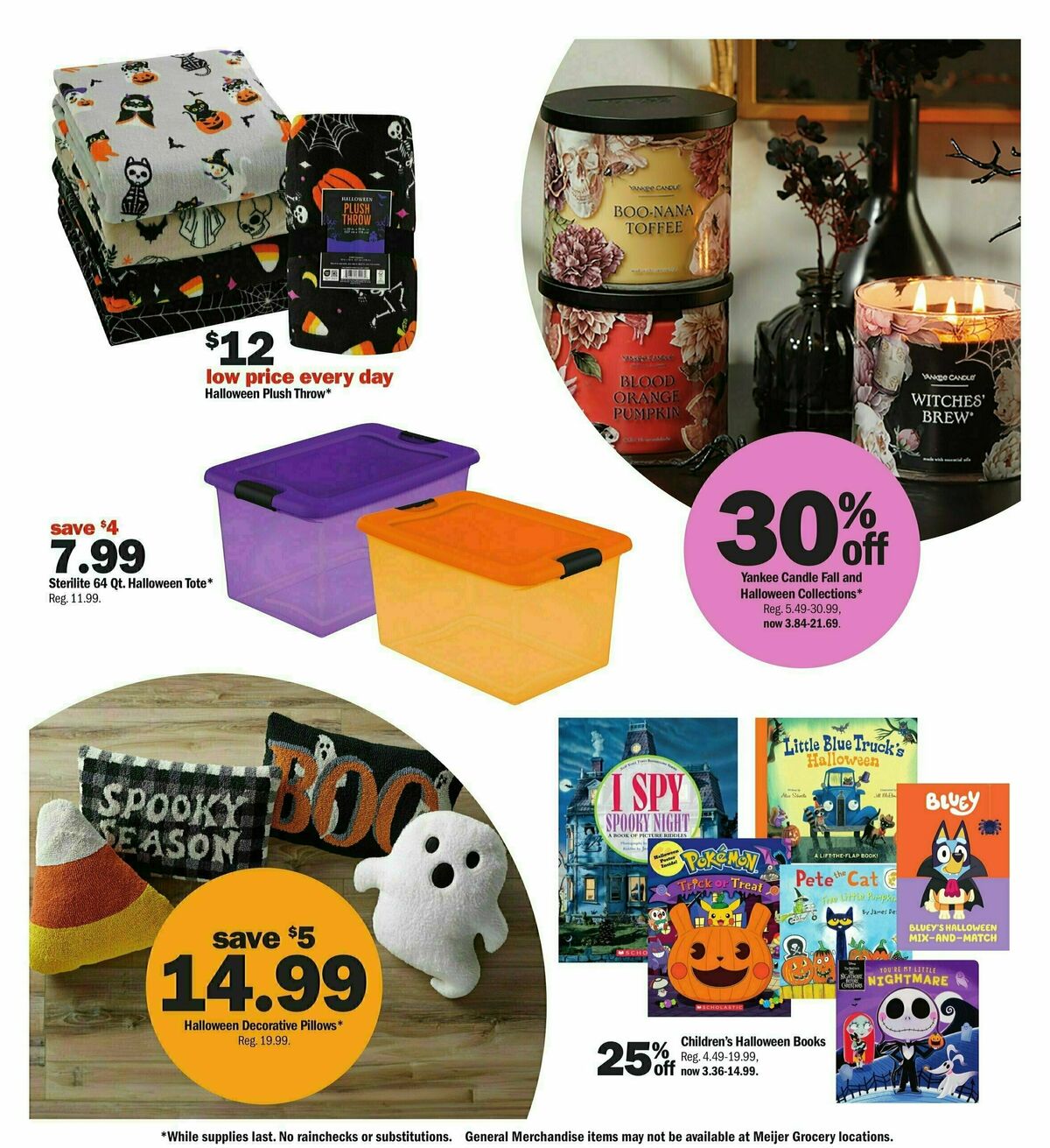 Meijer Share the scare this Halloween season Weekly Ad from October 13