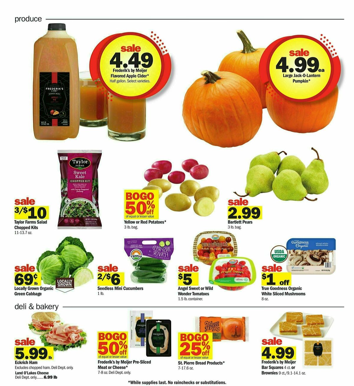 Meijer Weekly Ad from October 20