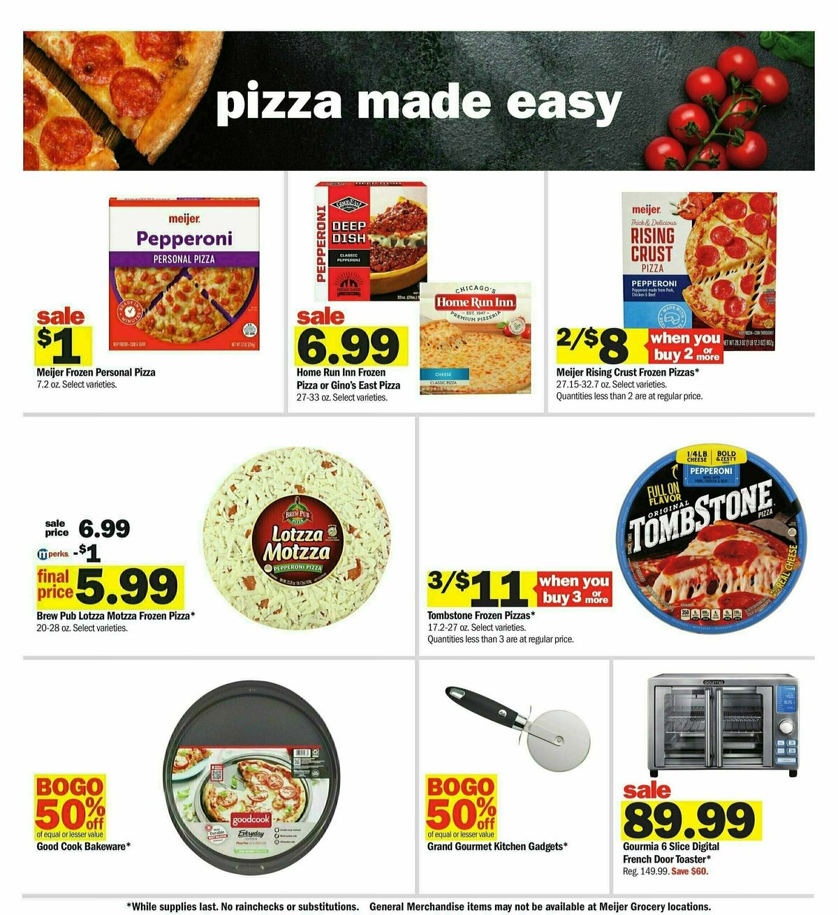 Meijer Weekly Ad from October 20