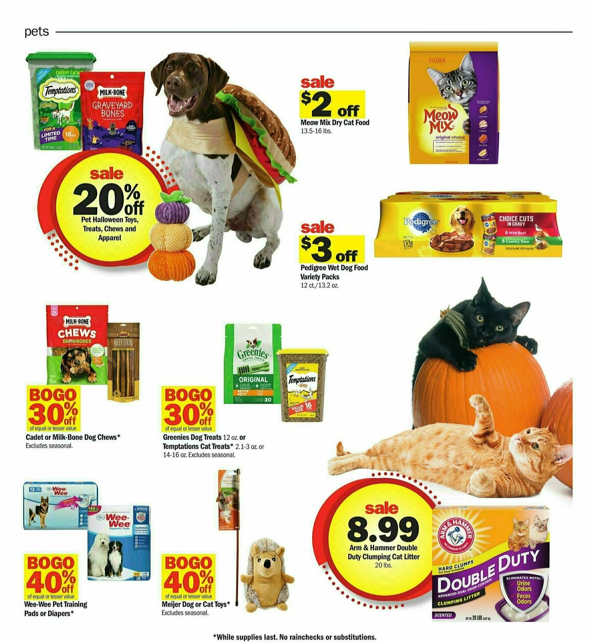 Meijer Weekly Ad from October 20