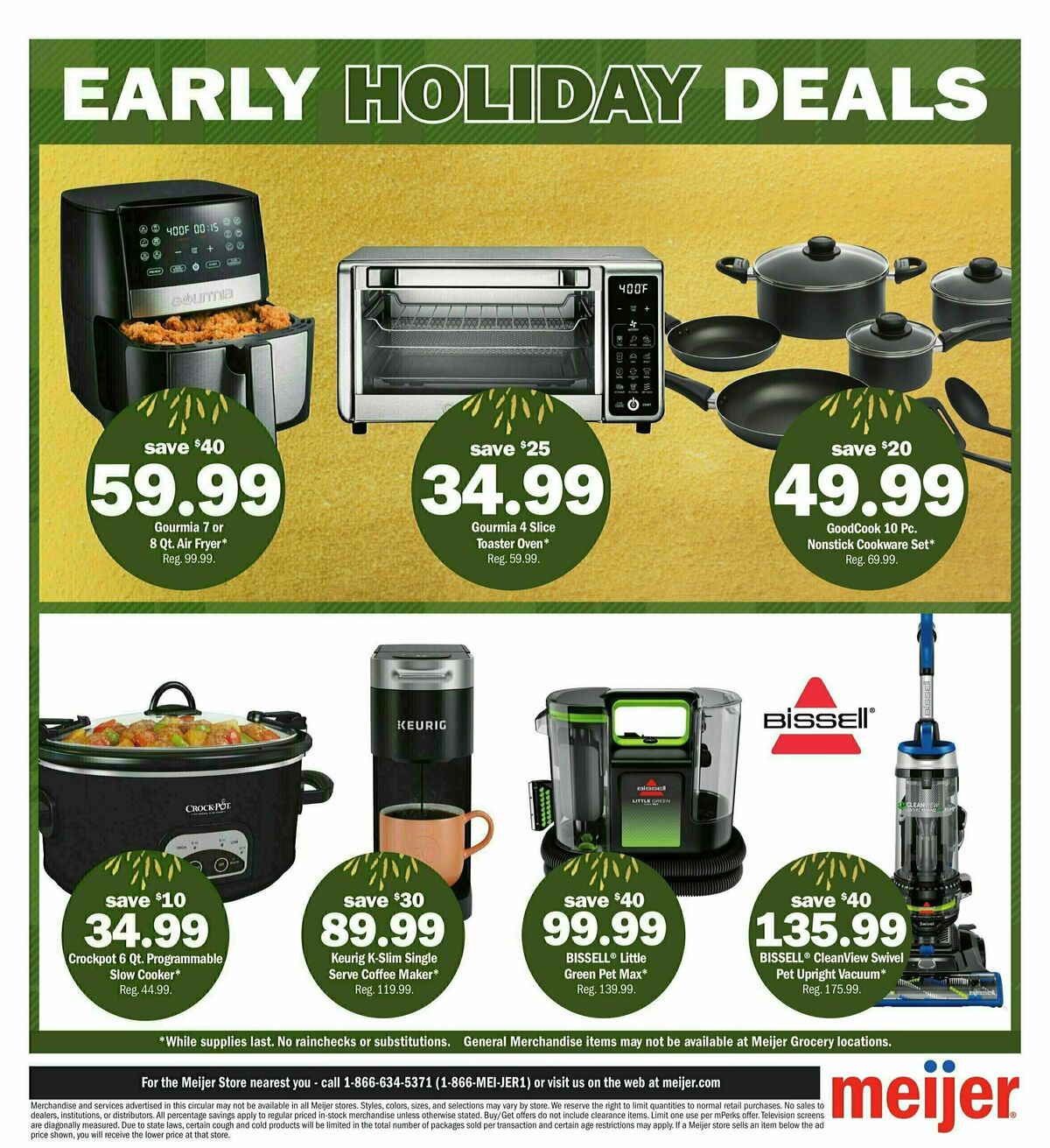 Meijer Freaky Good Deals Weekly Ad from October 20