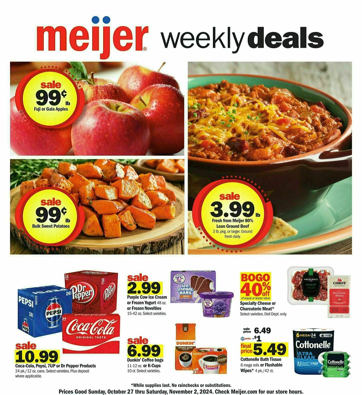 Meijer Weekly Ad from October 27