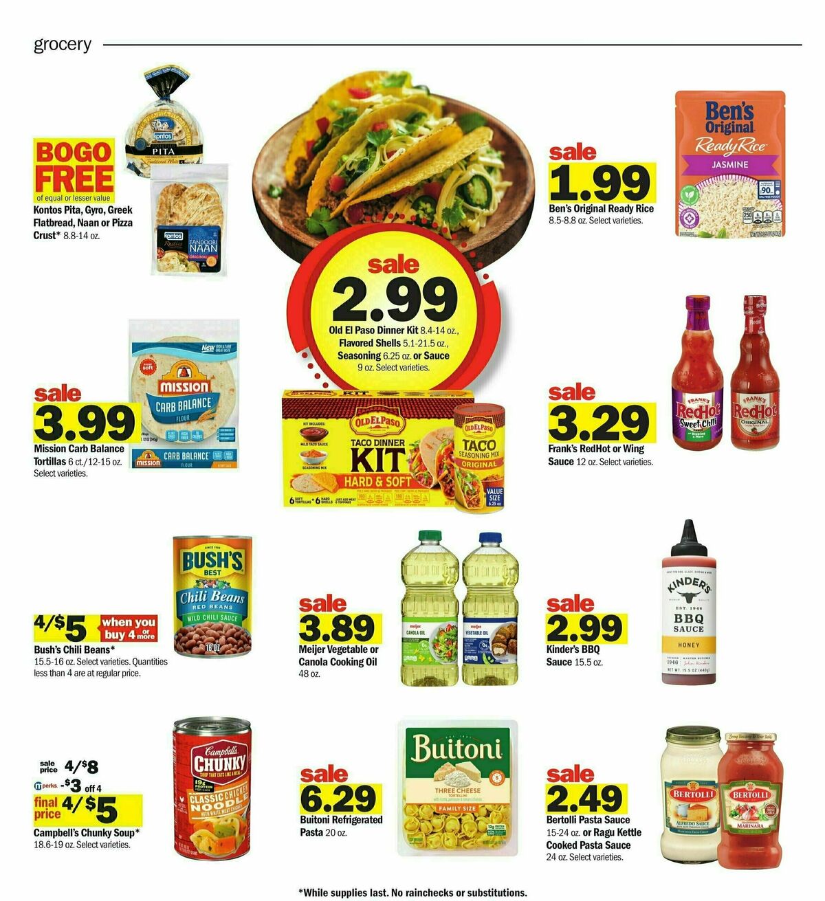 Meijer Weekly Ad from October 27