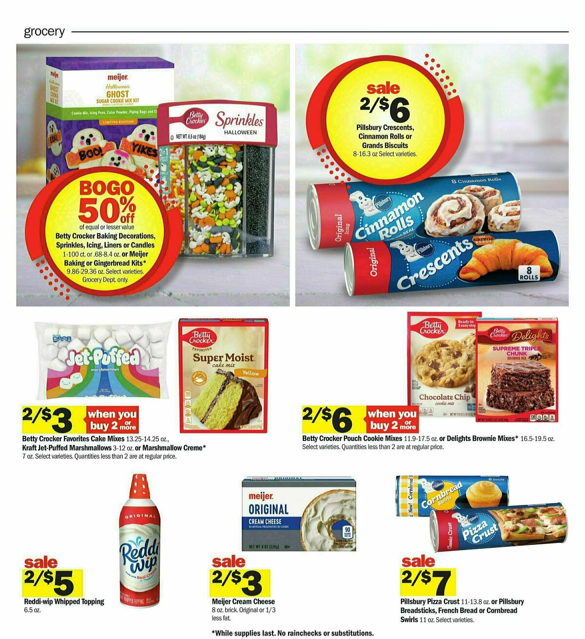 Meijer Weekly Ad from October 27