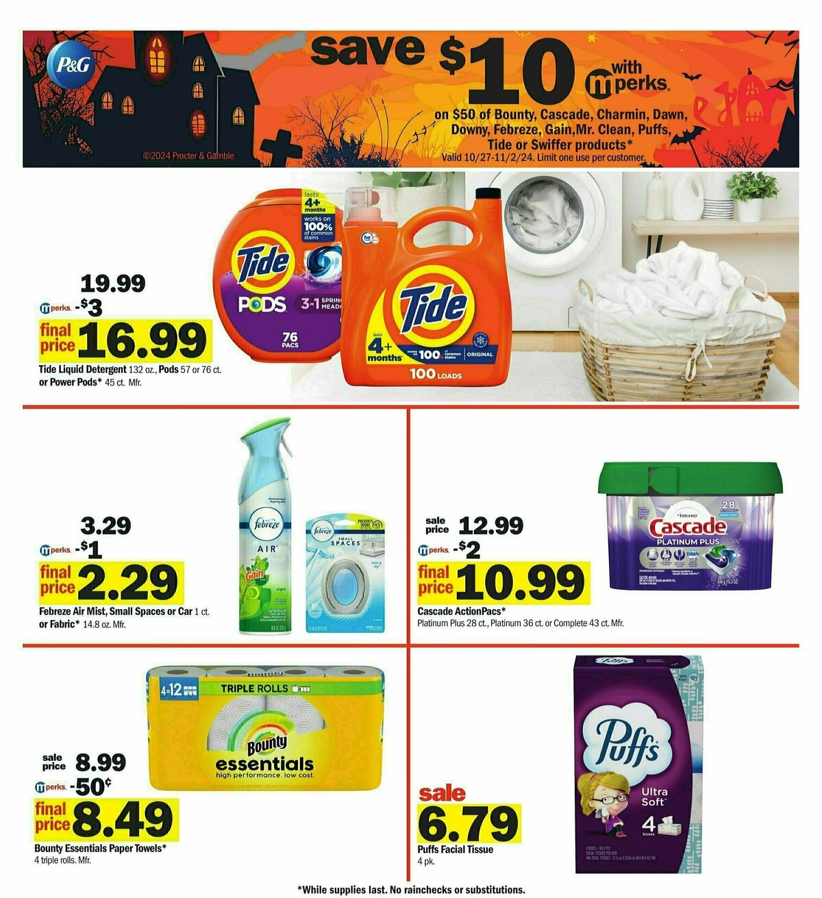 Meijer Weekly Ad from October 27