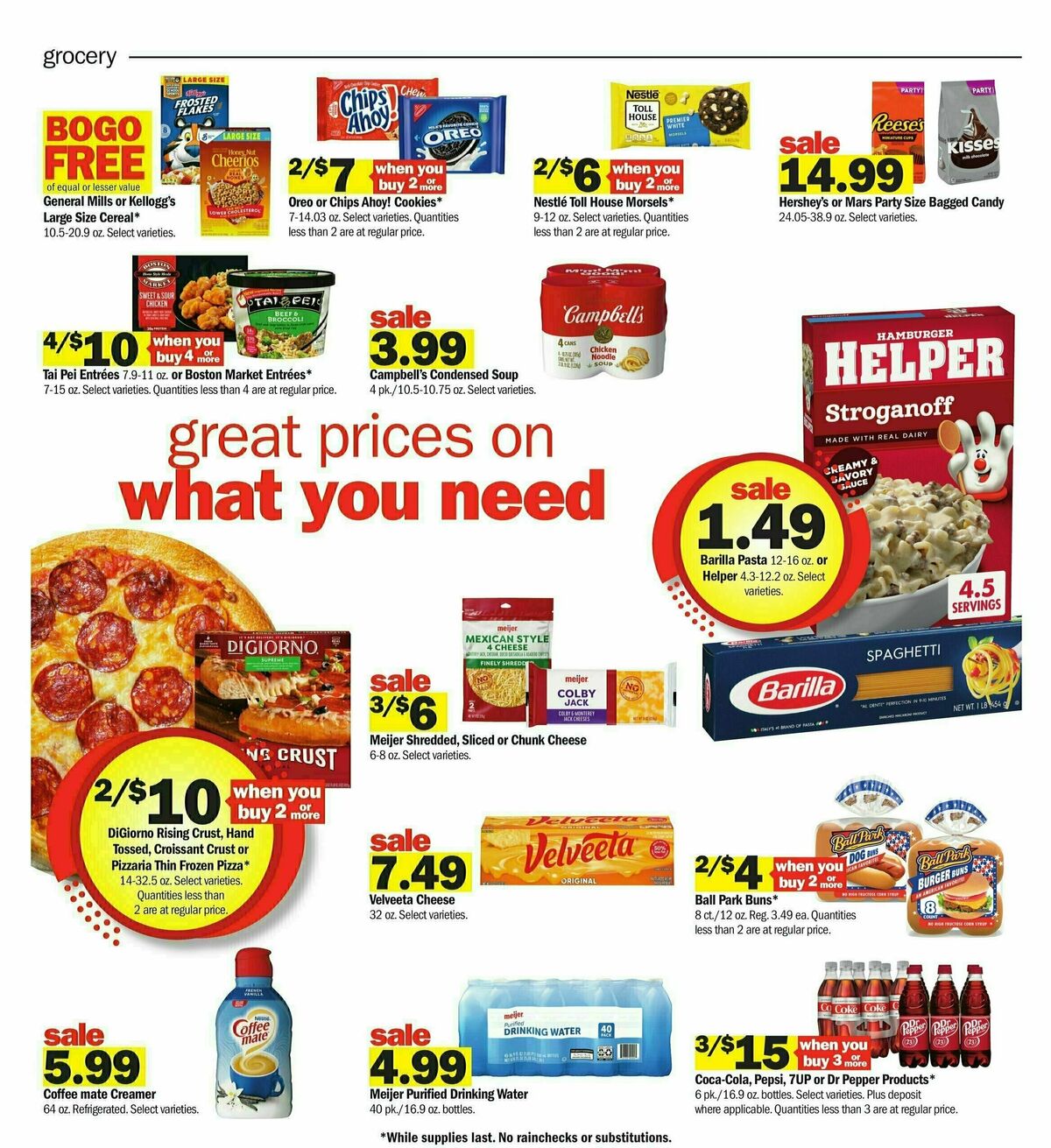 Meijer Weekly Ad from October 27